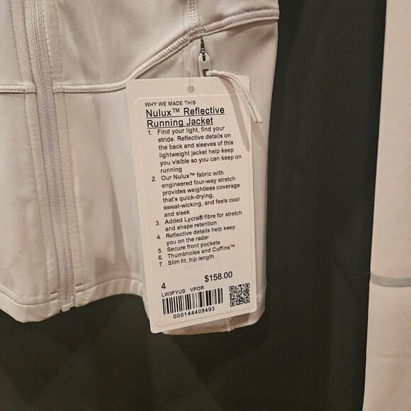 Lululemon Women's Nulux ™ Reflective Running Jacket - Picture 6 of 14